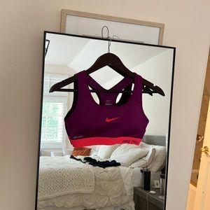 Nike Pro Dri-Fit Purple and Pink Small Sports Bra